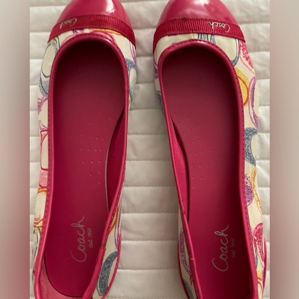 Coach dress flats